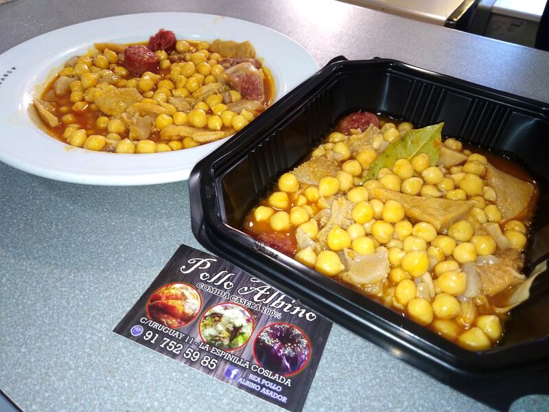 Garbanzos con callos como plato del día de viernes ❤️?!!! 