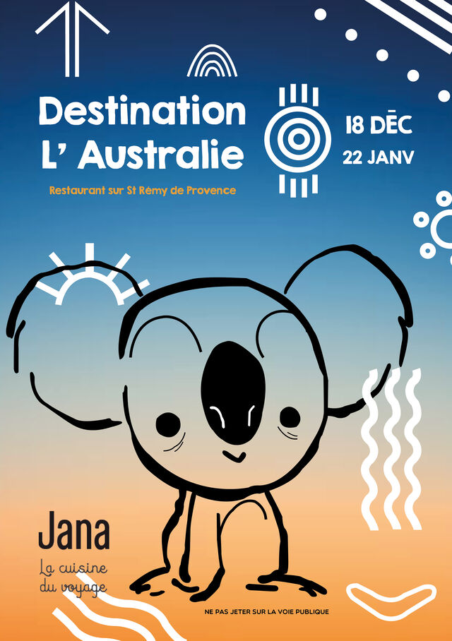 Destination l'Australie du 18 décembre au 22 janvier 2020