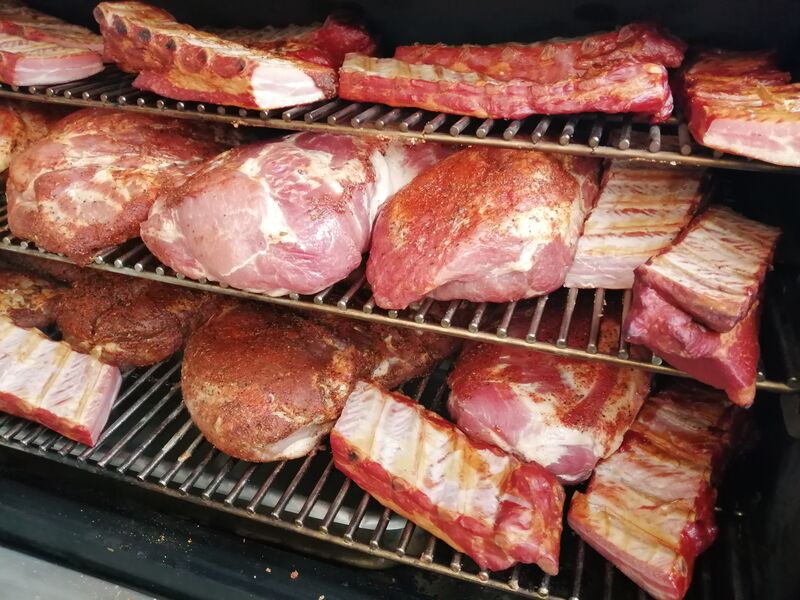 Pulled Pork, Smoked Ribs
