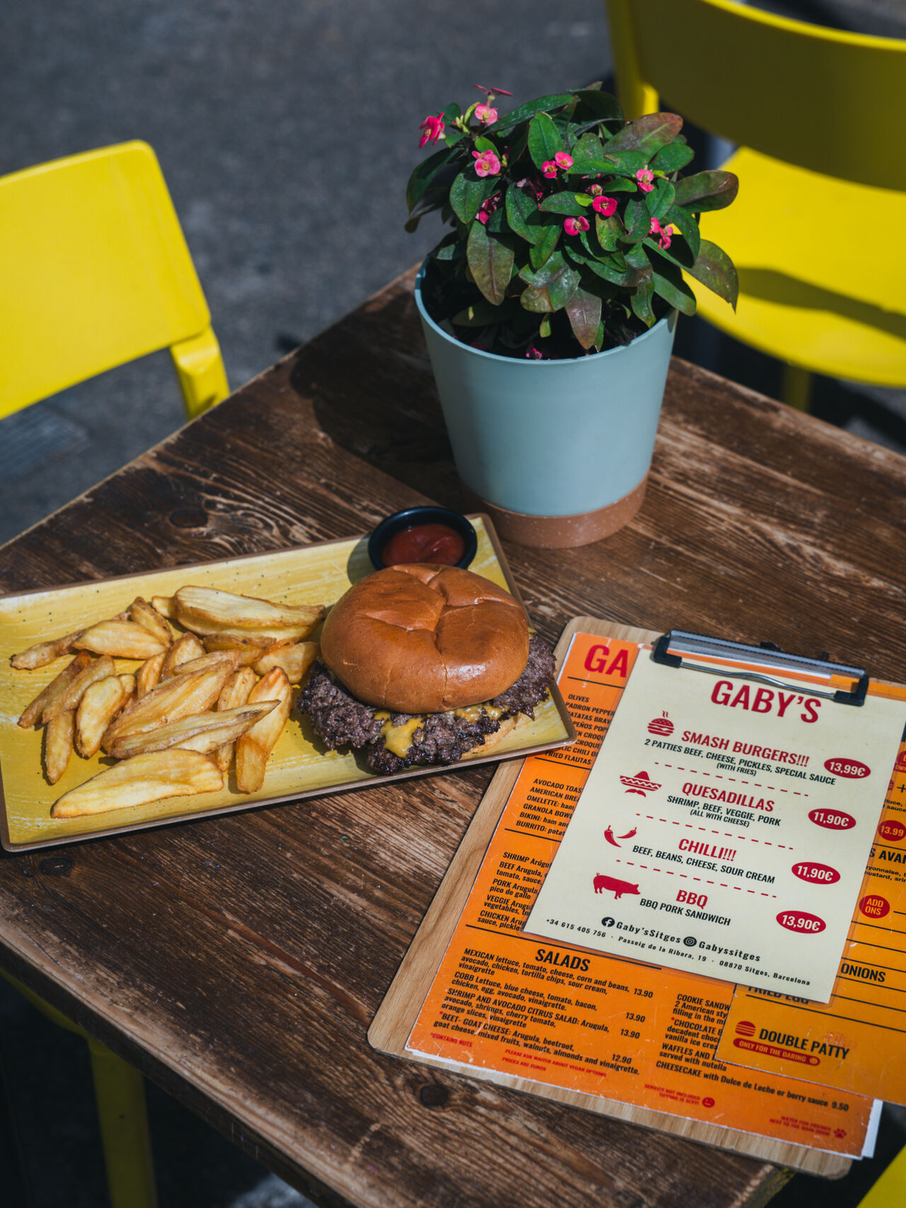 Our Best Seller Smash Burger