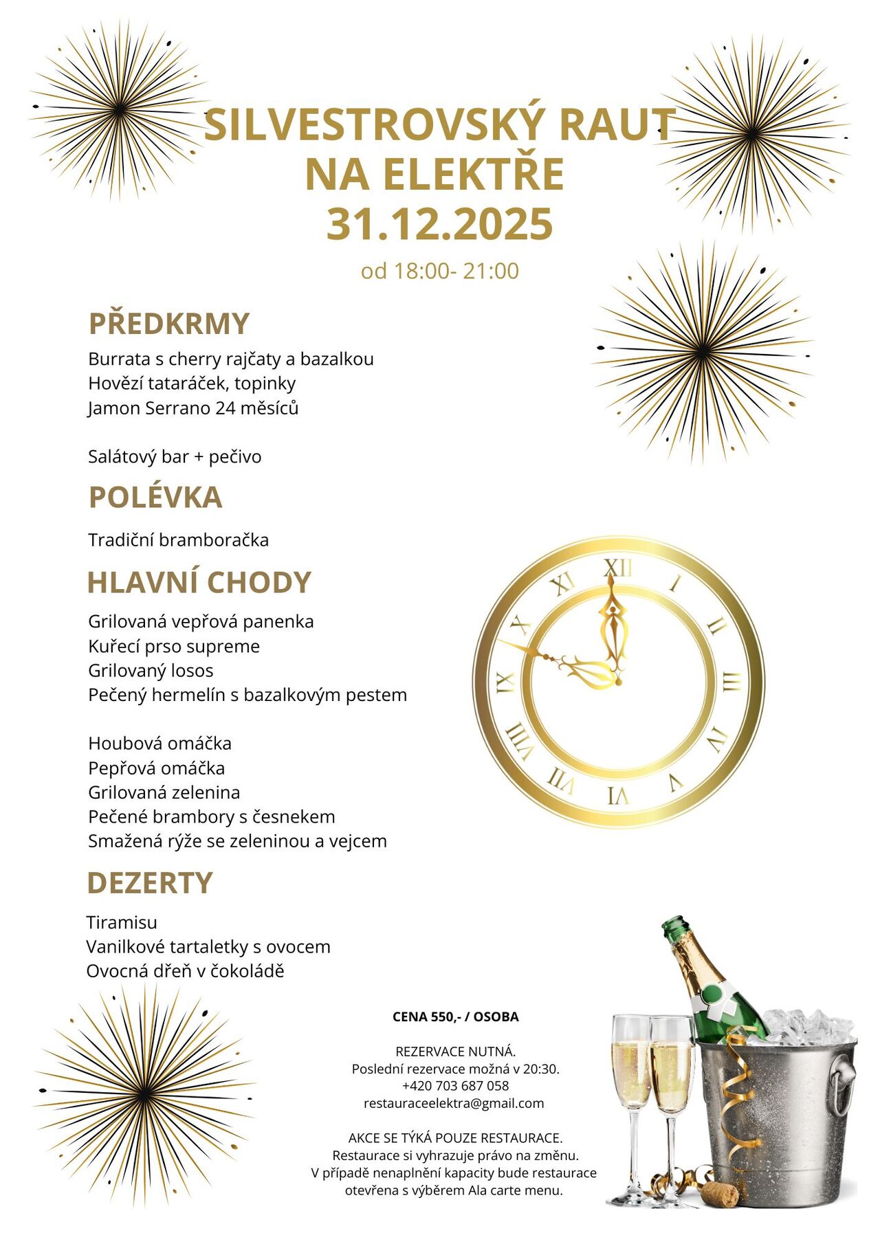 SILVESTROVSKÝ RAUT NA ELEKTŘE