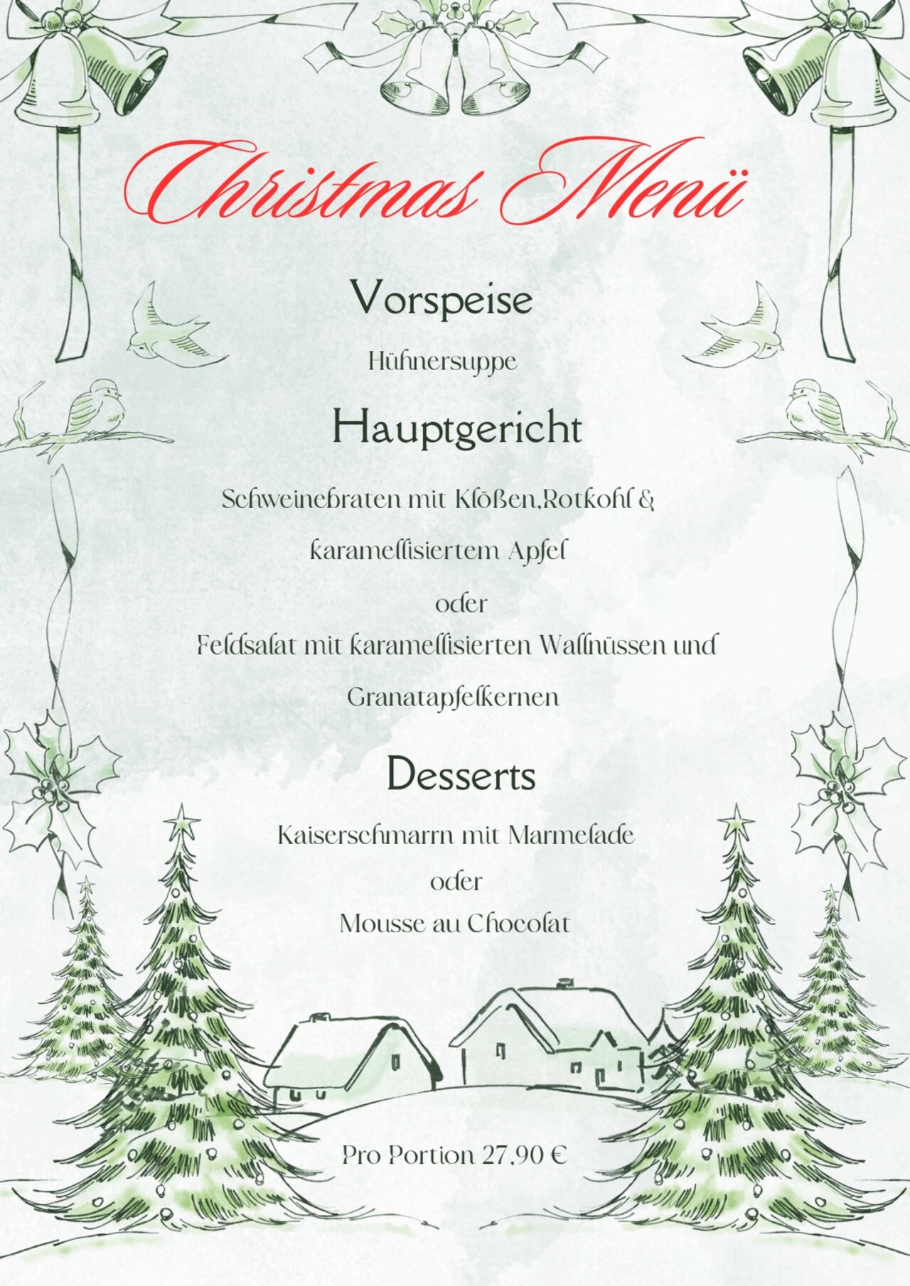 1 und 2 Weihnachtstag