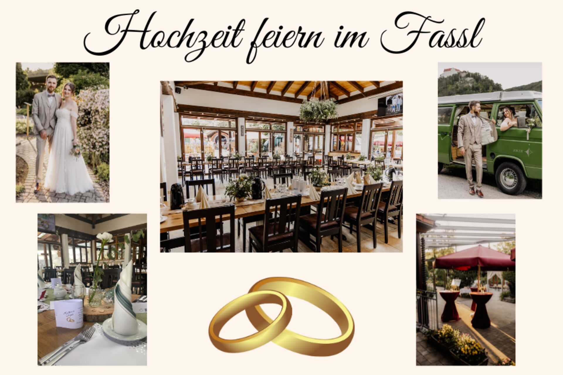 Hochzeit feiern im Fassl