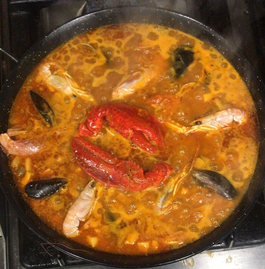 PAELLA CON BOGABANTE