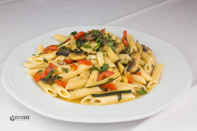 Penne mit Gemüse und Trüffel