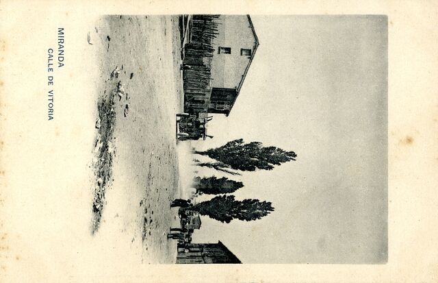 Postal Calle de Vitoria