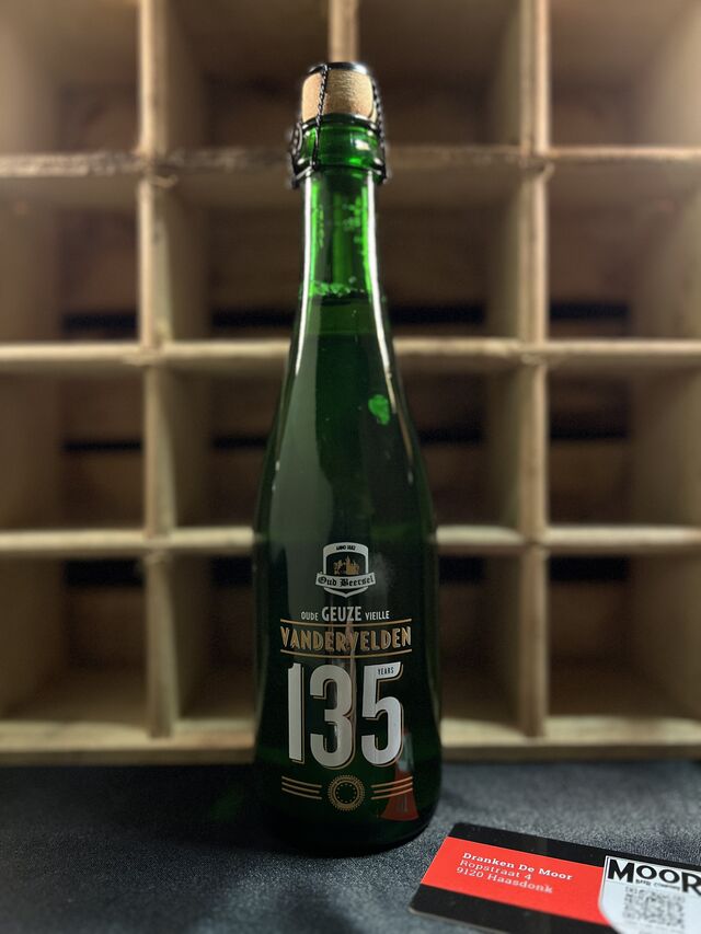 Oud Beersel Oude Geuze Vandervelden 135 years limited edition 37,5cl