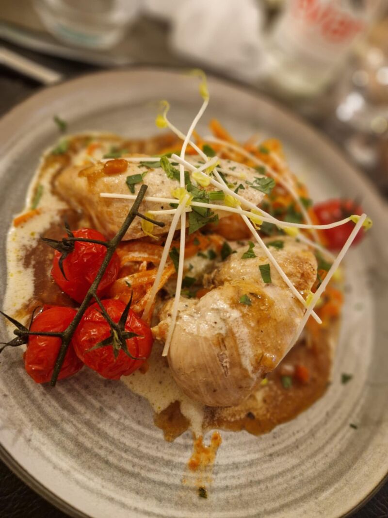 Le filet de poulet Albufera 