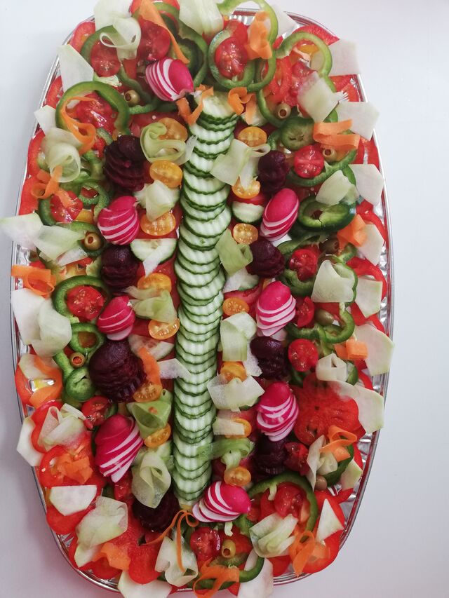 Obložená zeleninová mísa