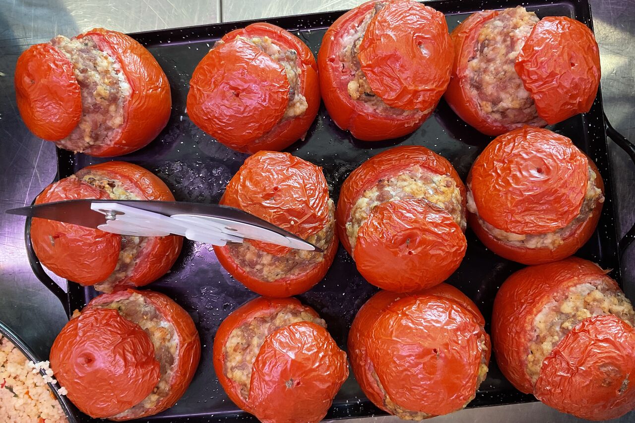 Tomate Farcie,poivron.