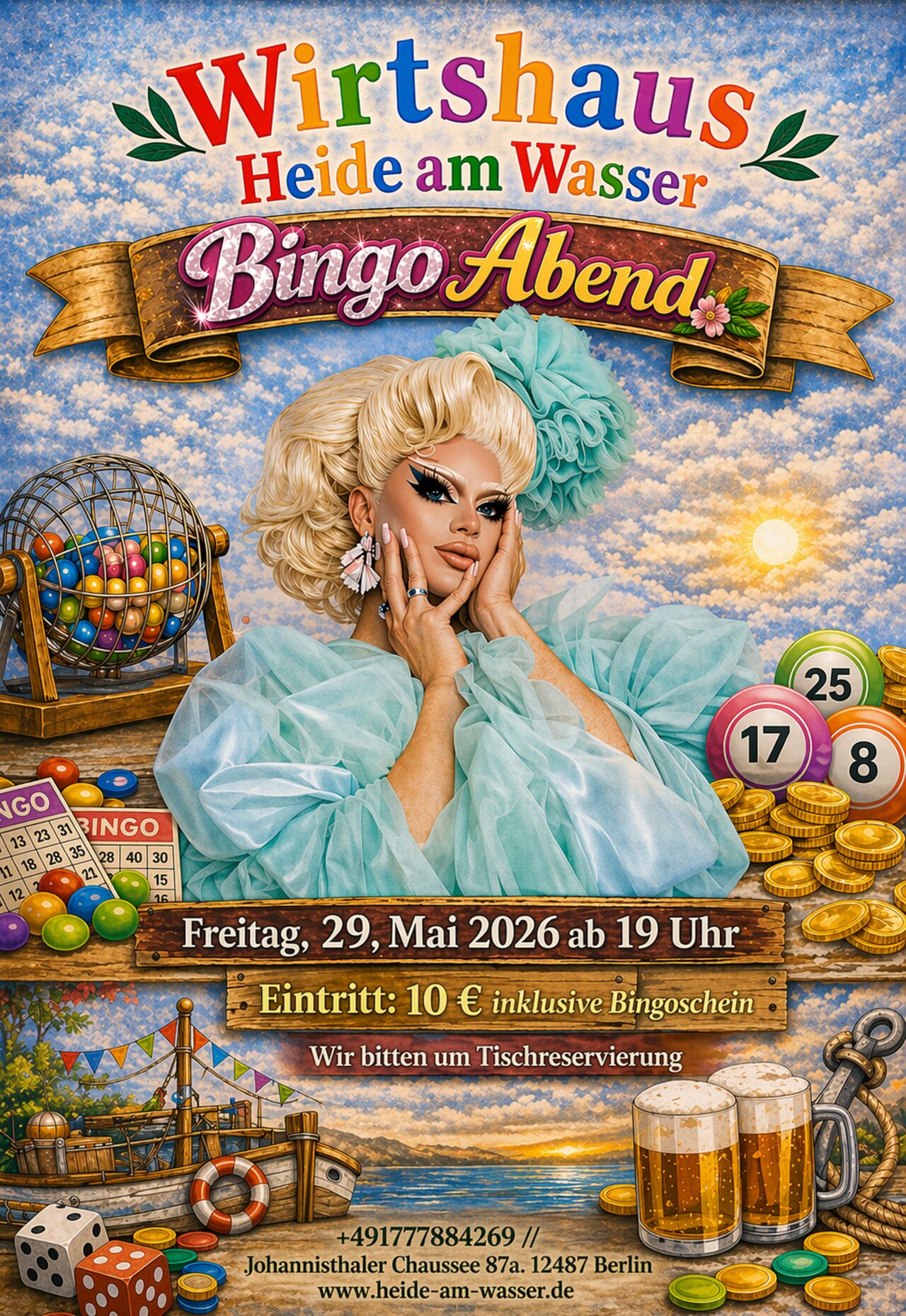 Bingo Abend Freitag 29. Mai 2026