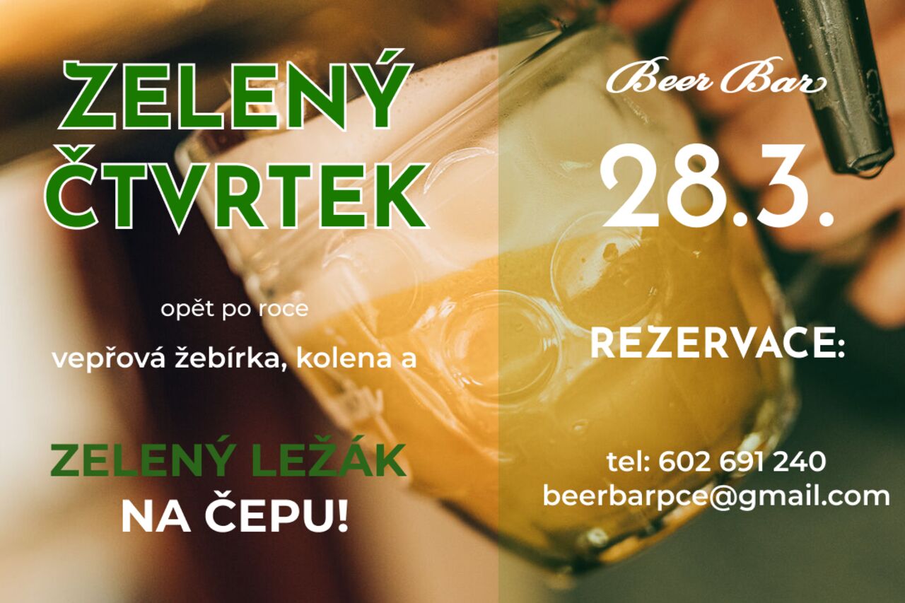 ZELENÝ ČTVRTEK 2024