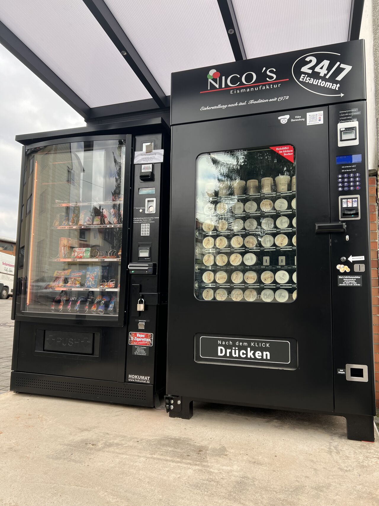 Unser 24/7 Eisautomat in Dudweiler