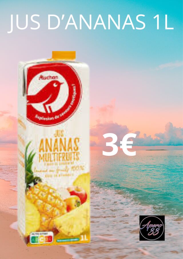 JUS D'ANANAS