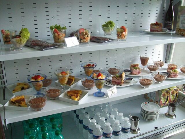 Vitrine du Restaurant