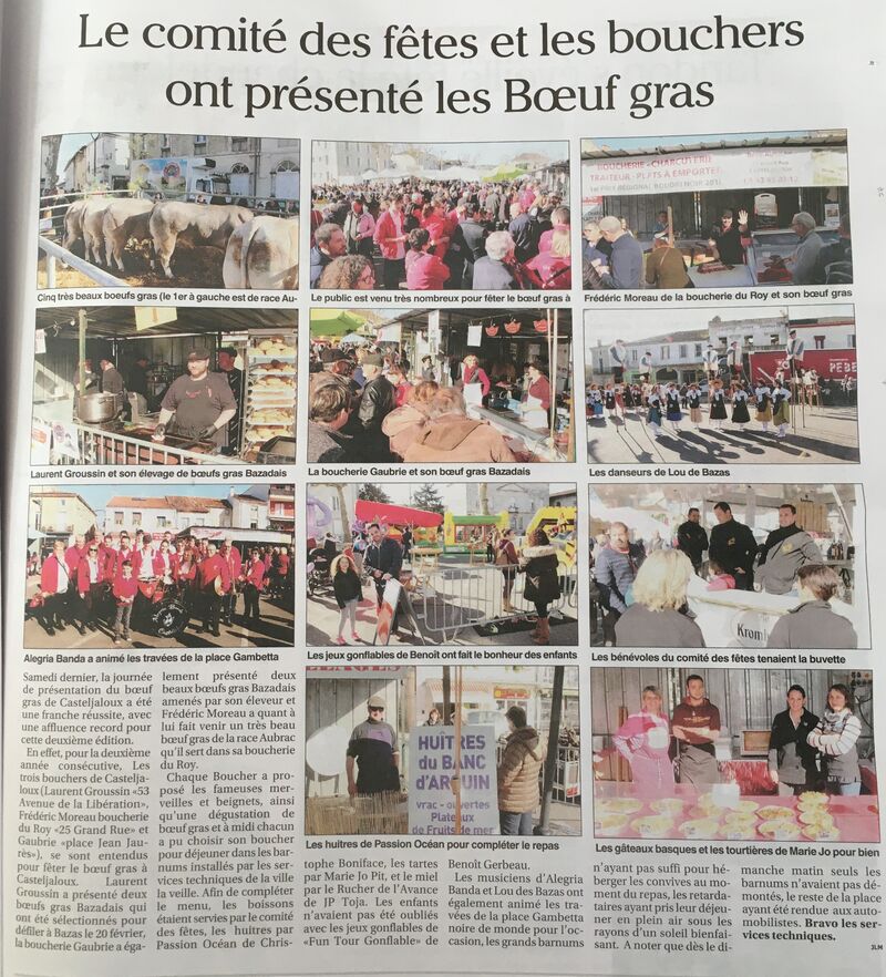Les boeufs Gras de Casteljaloux