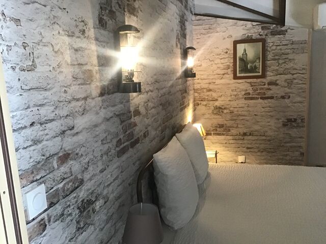 Chambre double du loft 4 personnes