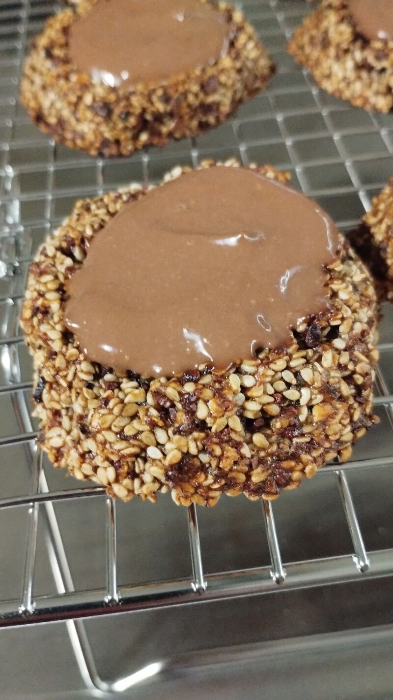 bouchée sésame chocolat