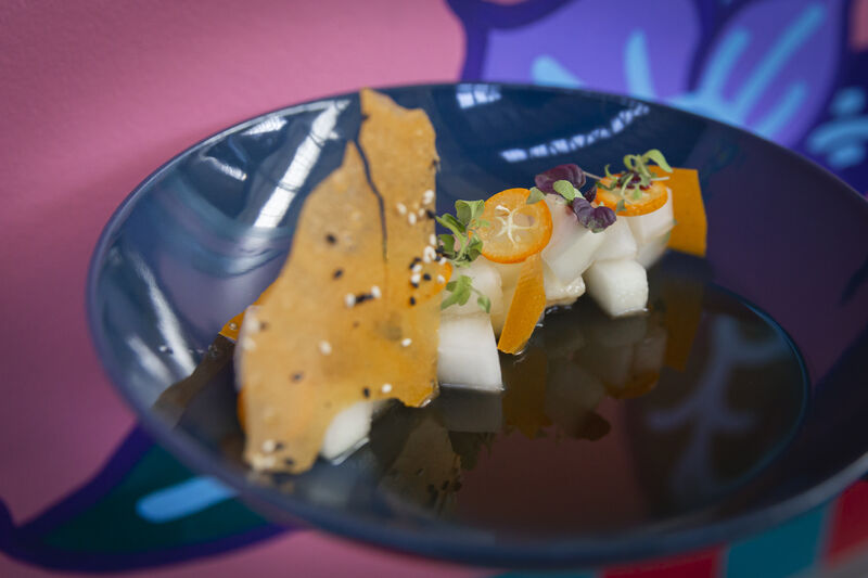 Dessert Cebiche Melon