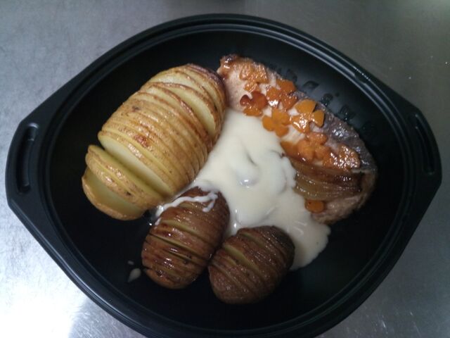 Saumon et pomme de terres Roskoff
