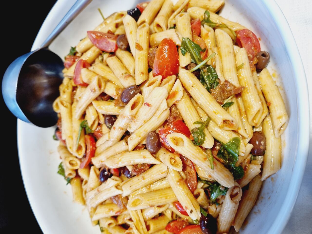 Nudelsalat mediterran