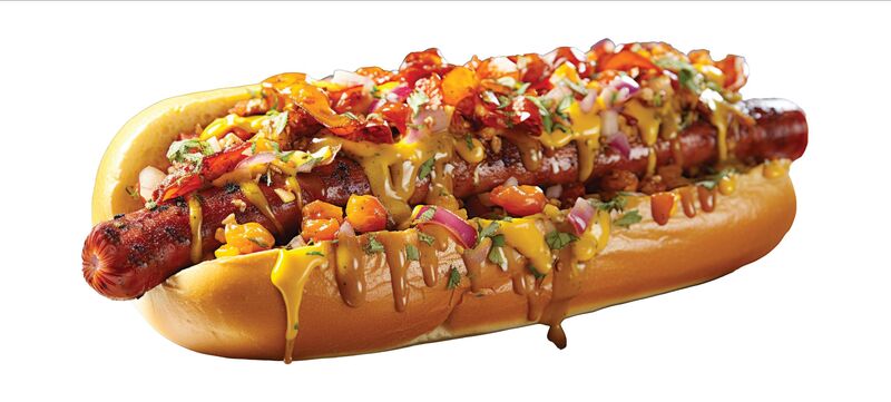 Hot Dog 100% merguez avec nos 6 déclinaisons 