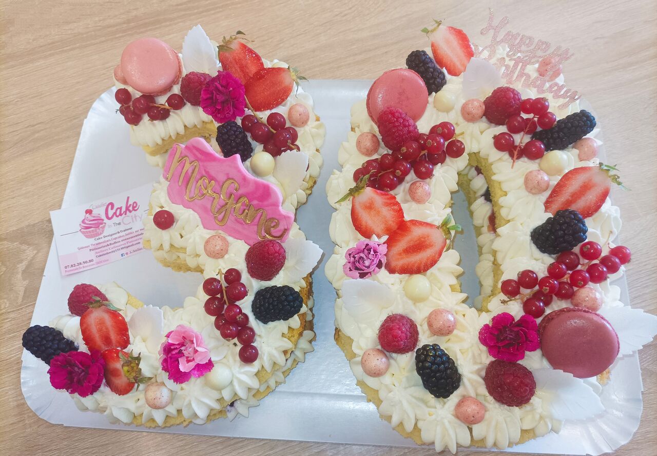 Double Number cake 30