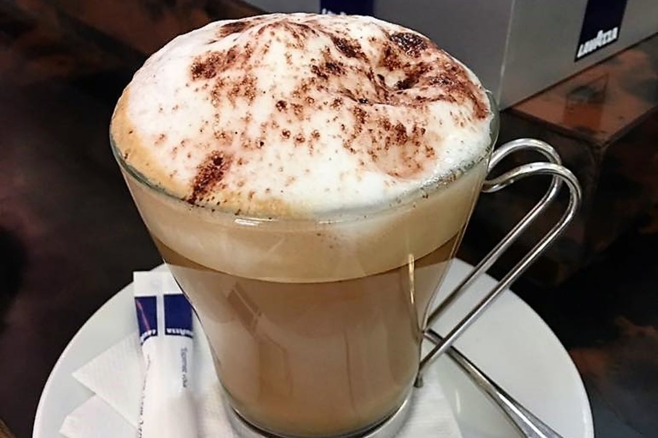 Cappucino chez La Clef Des Champs