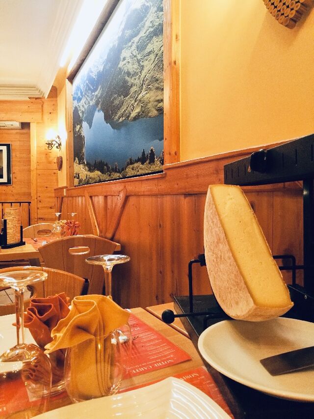 Raclette à la rampe