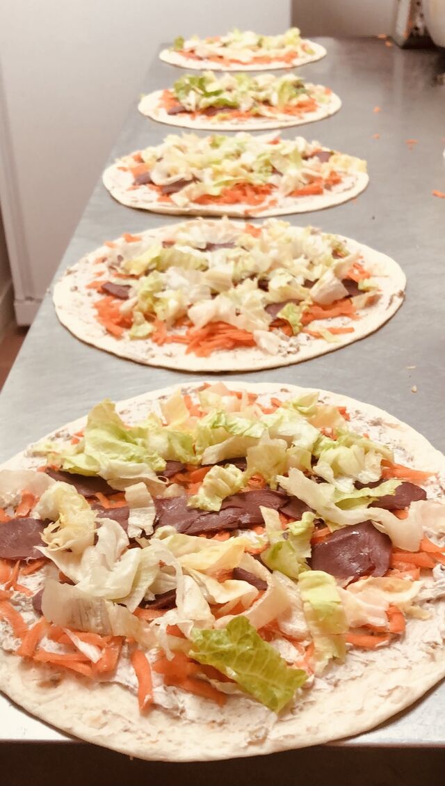 CONFECTION DE NOS WRAPS