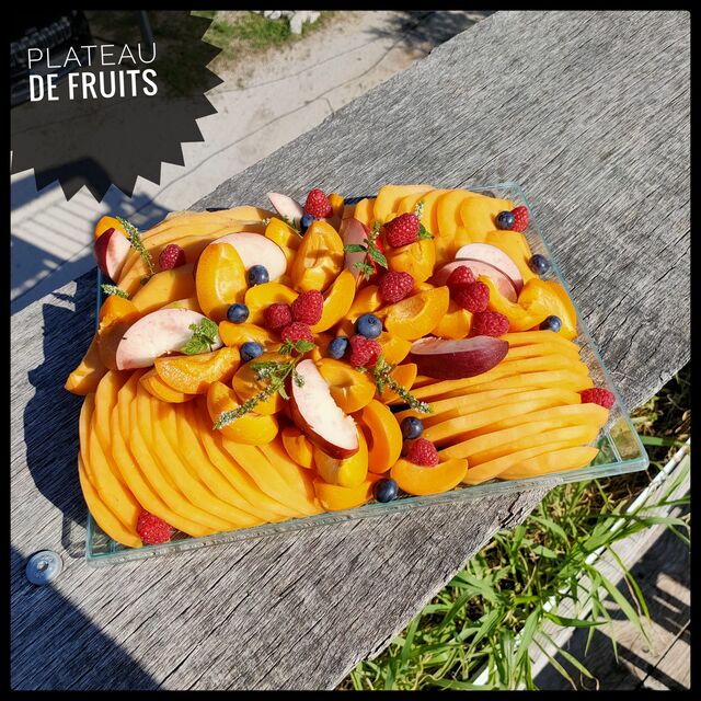 Plateau de fruits frais