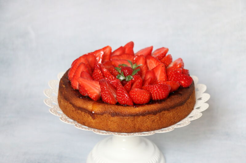 tarte aux fraises