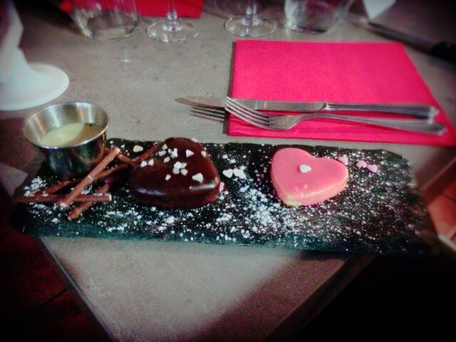 Dessert de St Valentin