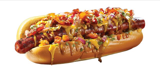 Hot Dog 100% merguez avec nos 6 déclinaisons 