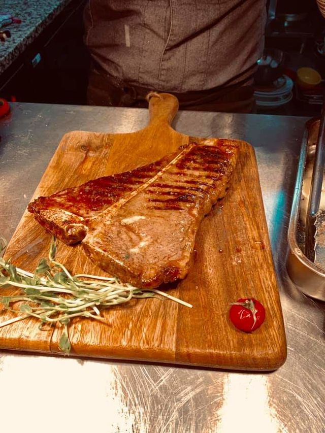 #Dry Aged T-Bone Steak