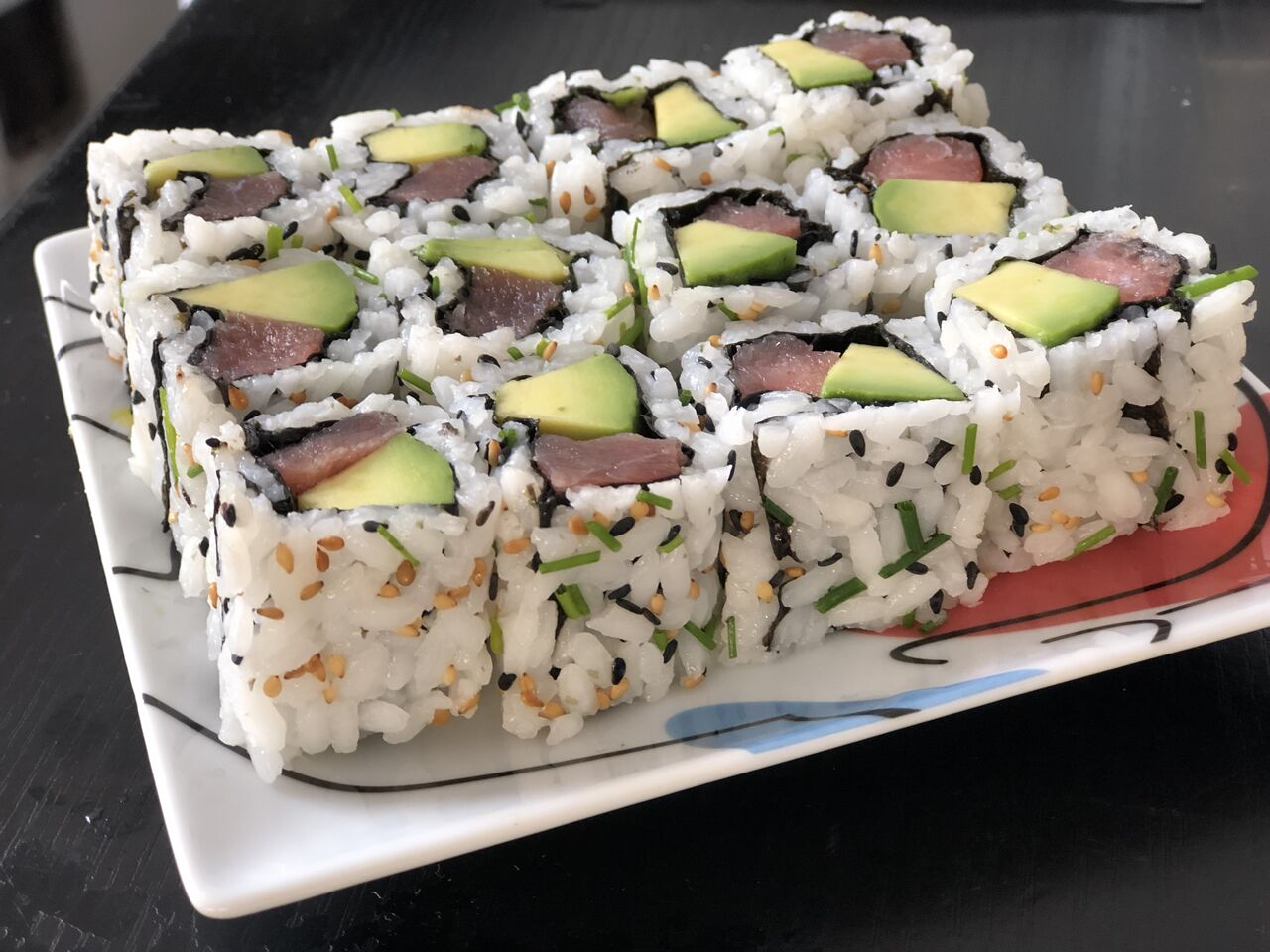 petit plateau california thon avocat