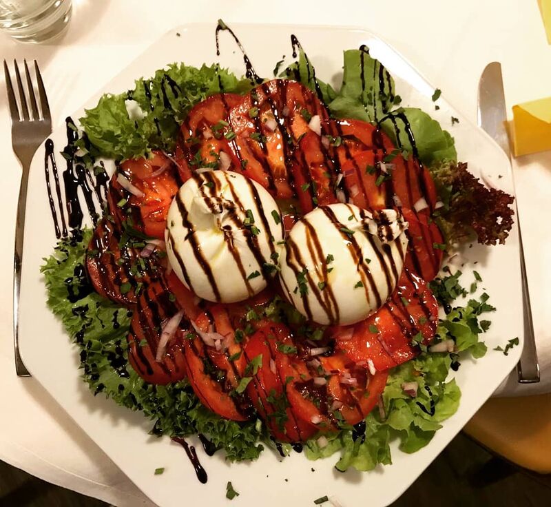 Büffel Mozzarella caprese