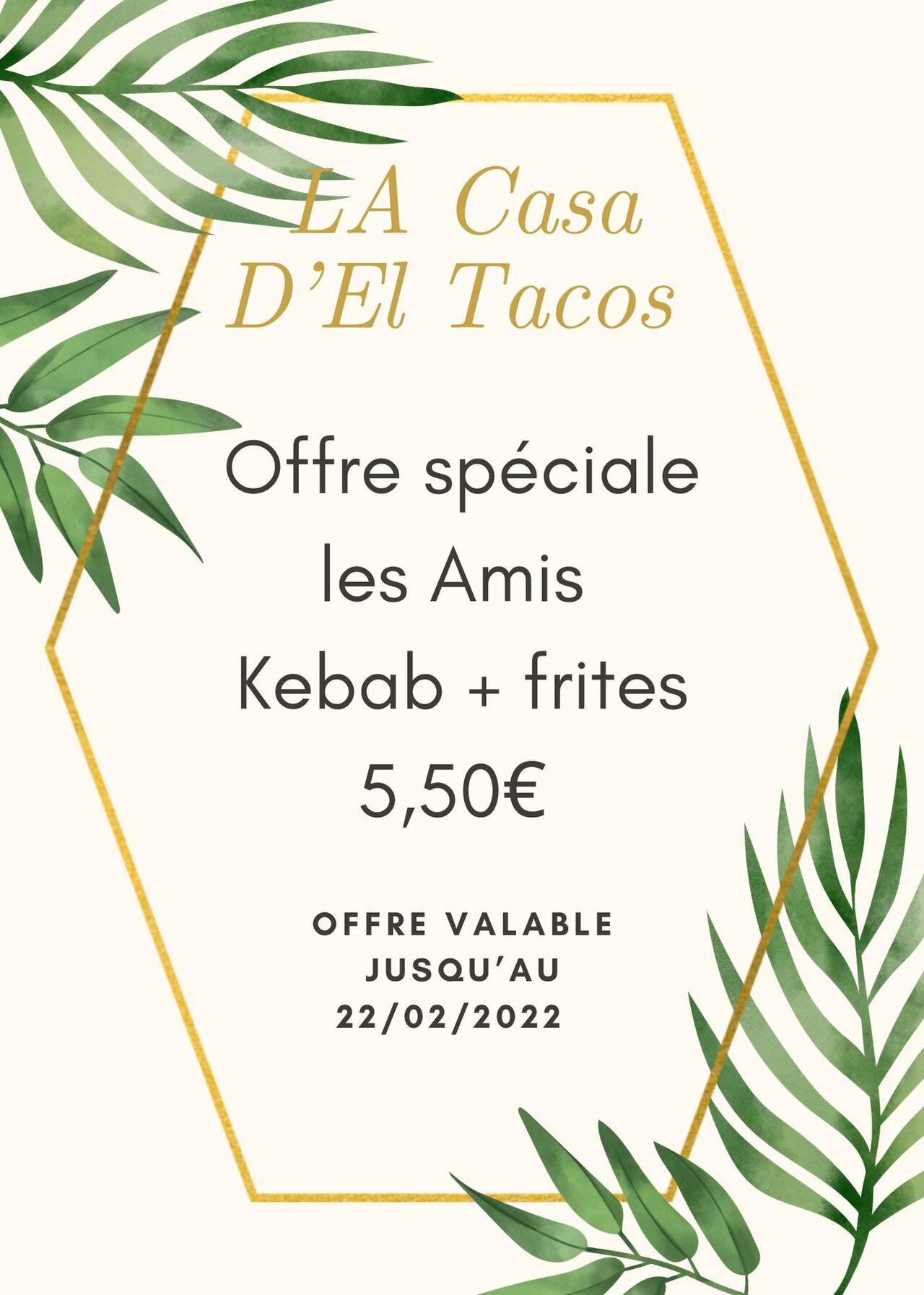 Kebab 5.50€