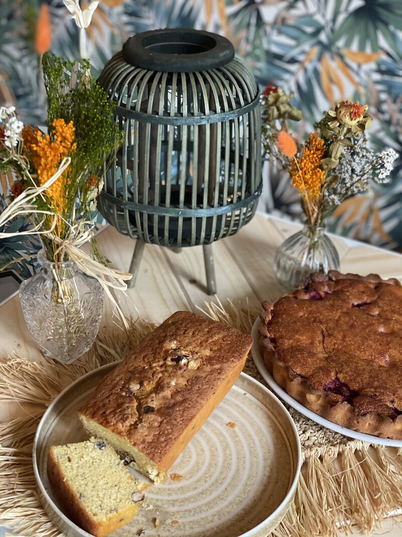 Cake citron noisettes 