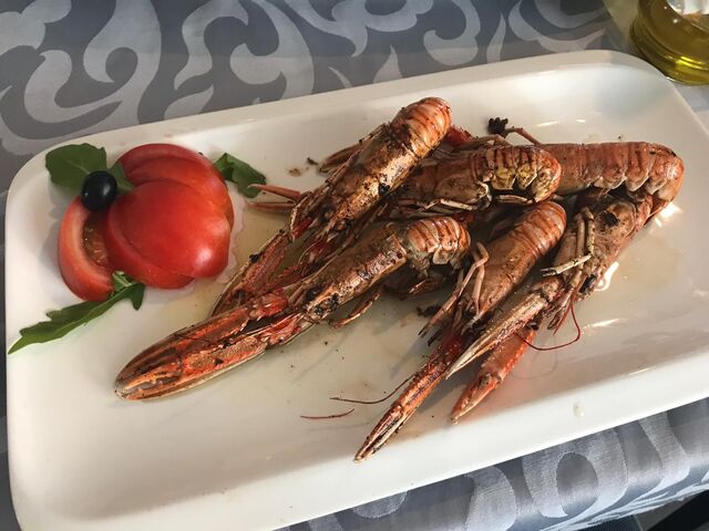 As part of our Mediterranean cuisine are this shrimps waiting for you in city of Kaštel Novi!