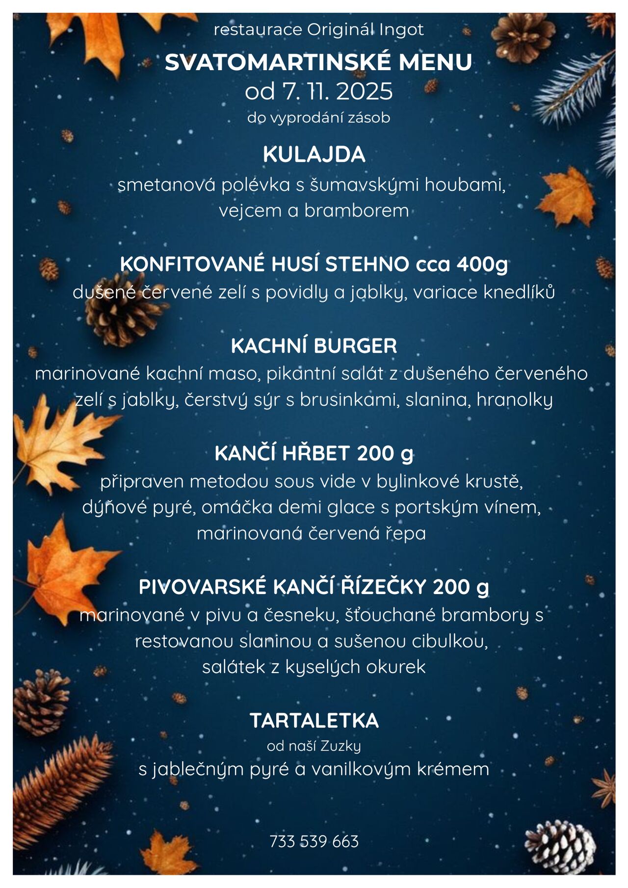 Svatomartinská nabídka