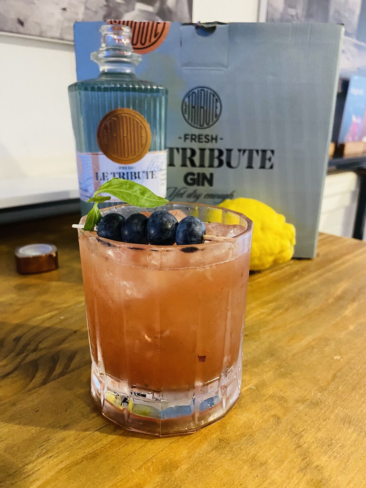 Cocktail de arándonos 