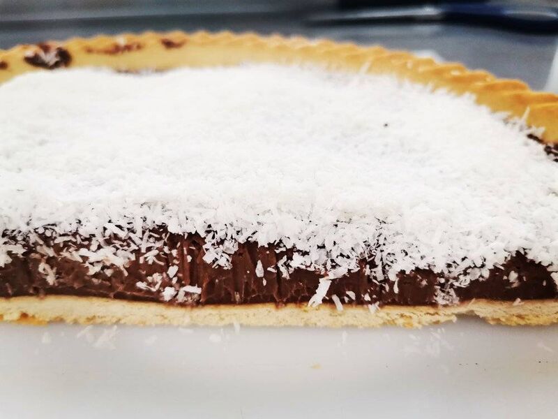 Tarte nutella/coco