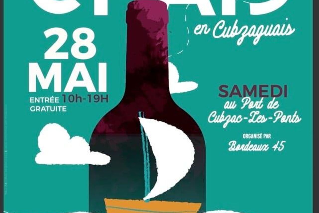 DU QUAI AUX CHAIS - CUBZAC LES PONTS - 28 MAI 2022
