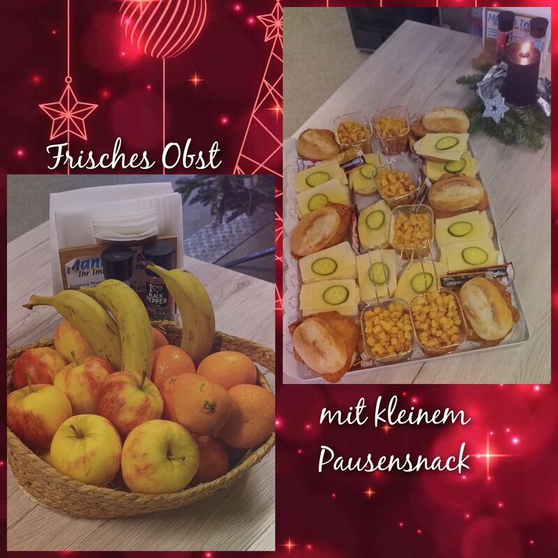 Kleiner Vitamin- und Pausensnack