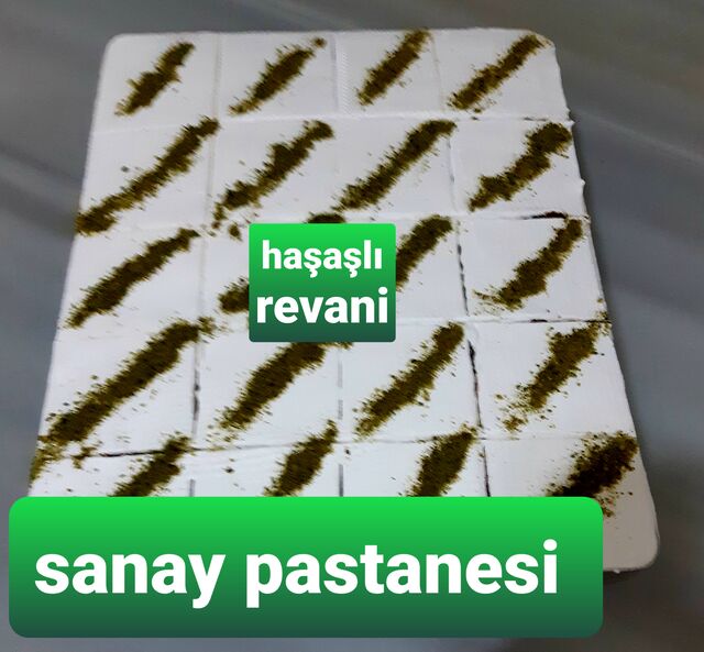 SANAY pastanesi
Haşaşlı revani