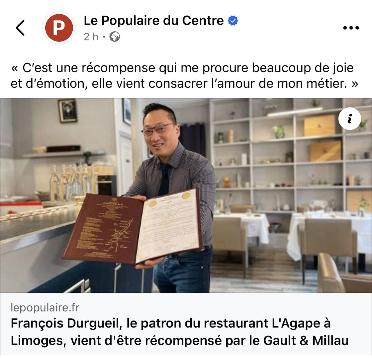 Merci au Populaire