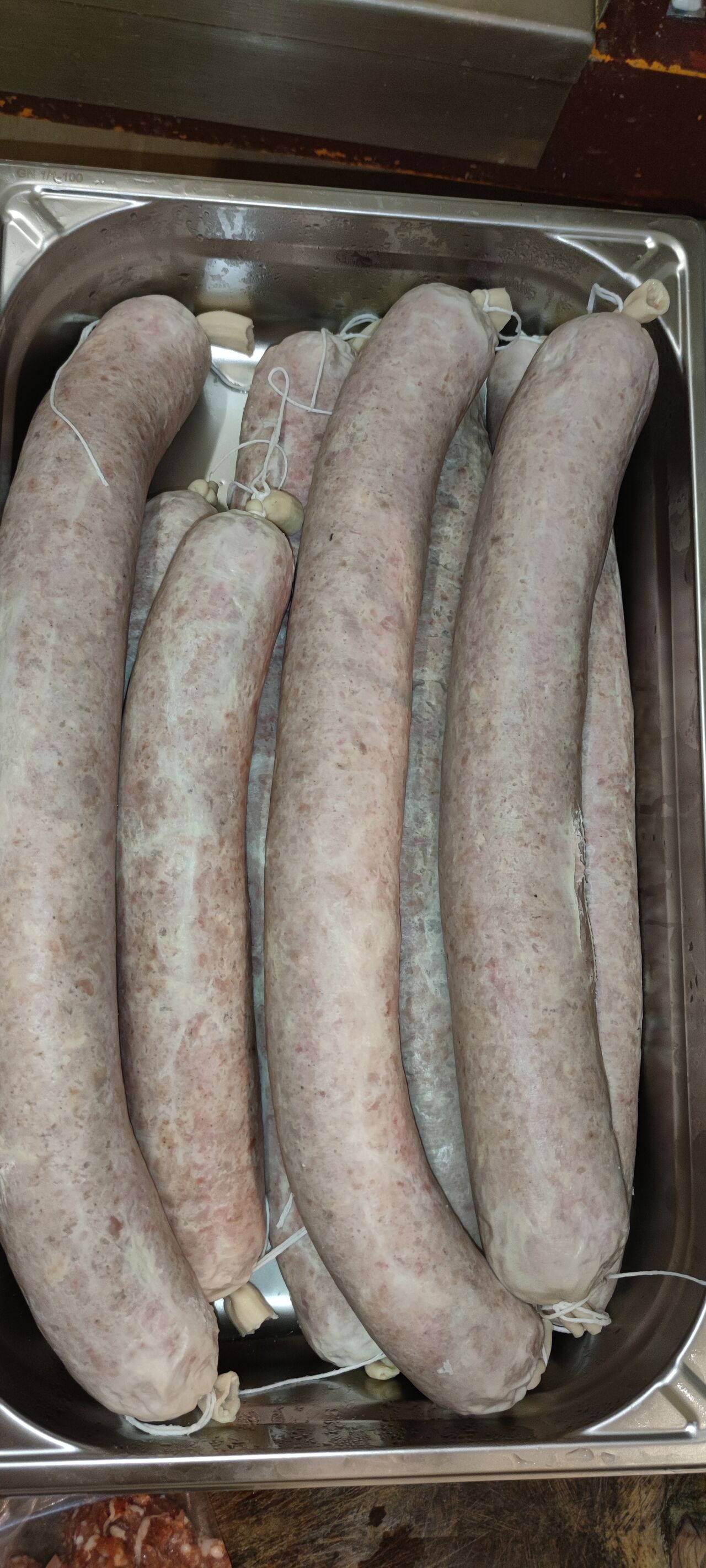 Saucisson à l'ail maison