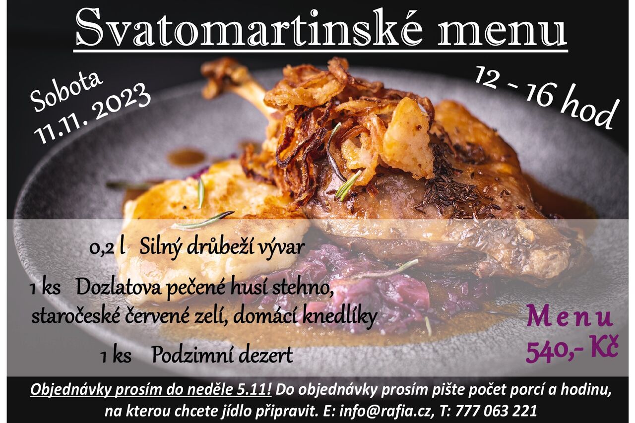 Svatomartinské menu
