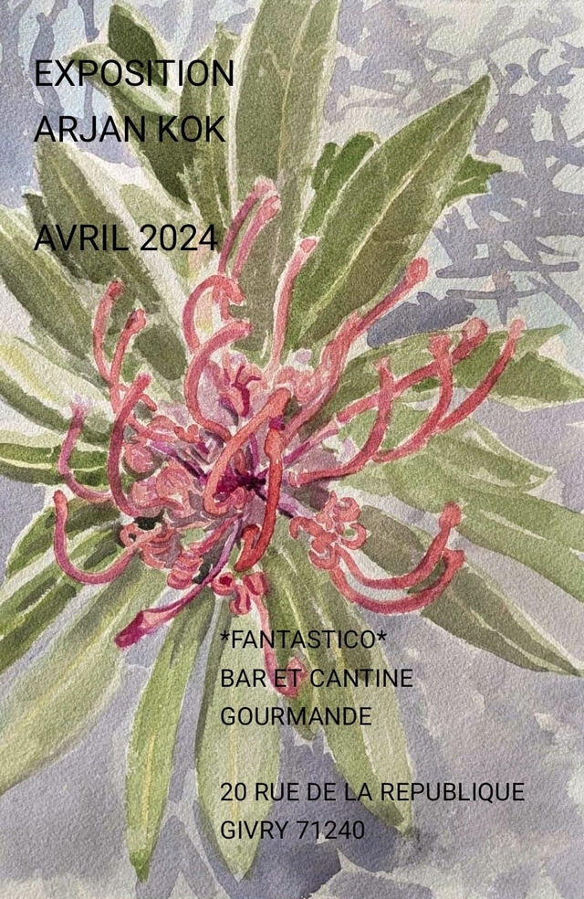 Exposition Peintures Arjan Kok Avril 2024